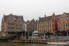 Fa&ccedil;ades color&eacute;es de Gand