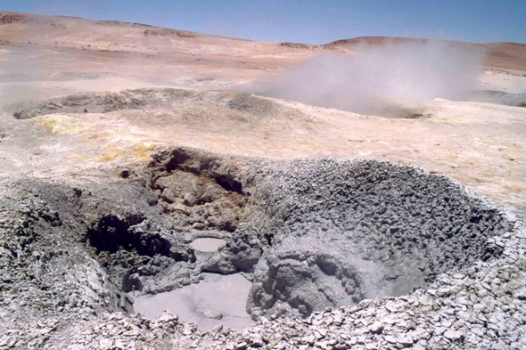 Les magnifiques geysers de Sol de Mañana