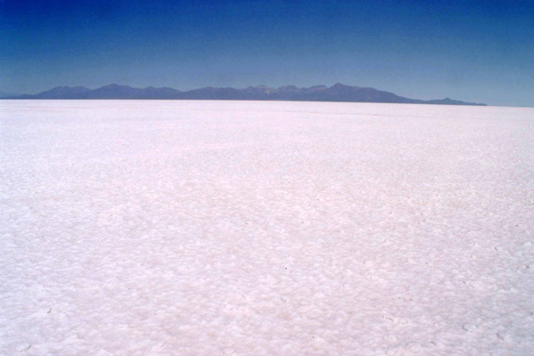 Le splendide paysage de Salar de Uyuni