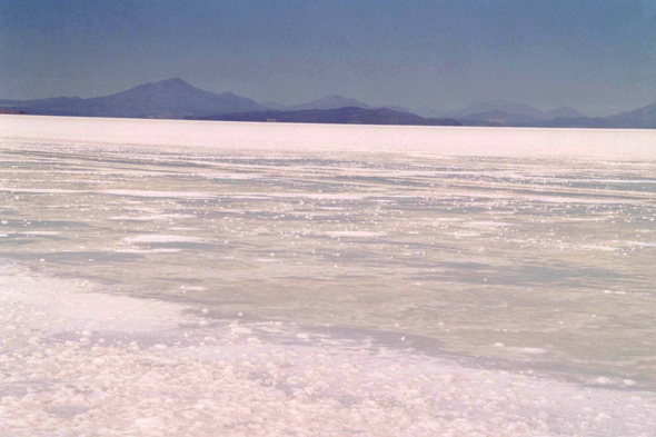 Une jolie vue de Salar de Uyuni