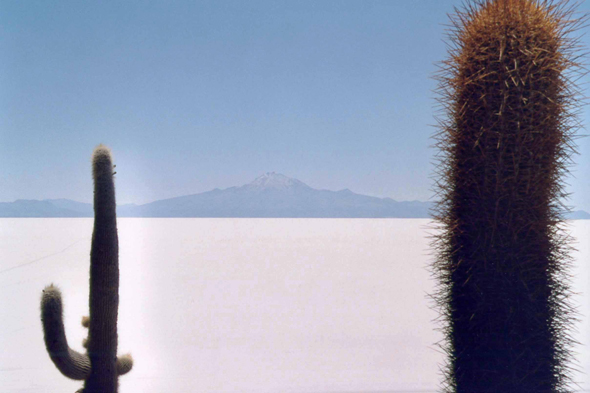 Le volcan Tunupa au nord du Salar de Uyuni