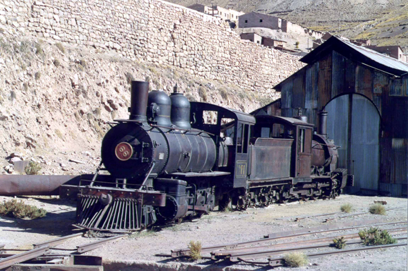 Pulacayo, ancienne locomotive