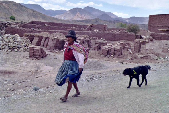 Ticatica, village, indienne