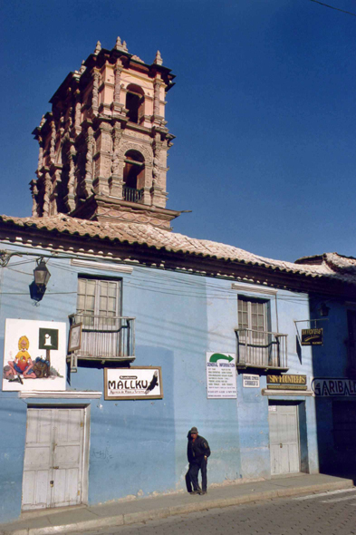 Potosi, le clocher de Campañia de Jesus