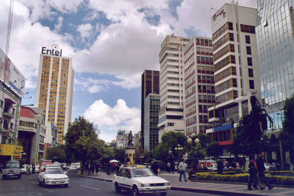 La Paz, Av. 16 de Julio, Bolivie