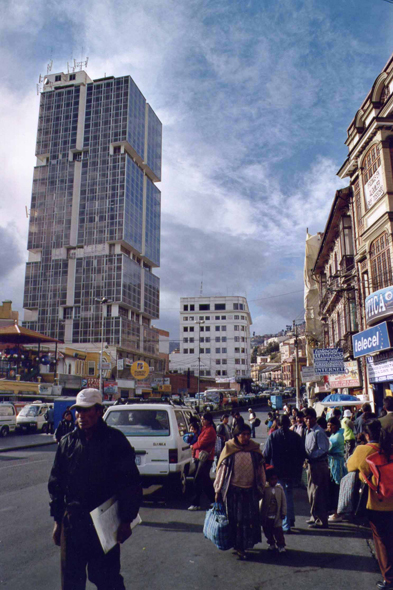 Rue typique de La Paz
