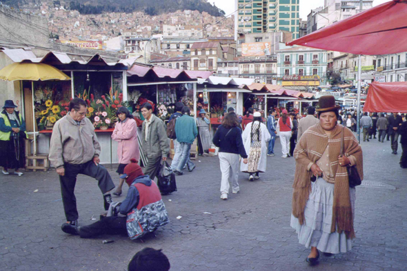 La Paz, cireur de chaussures