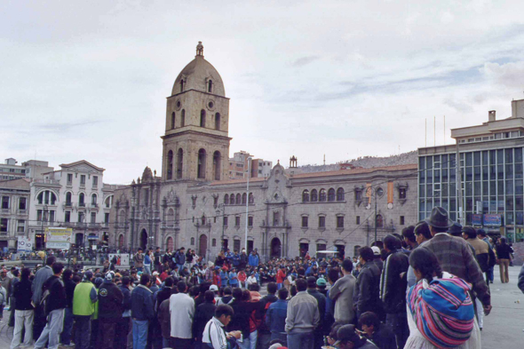 La Paz, la basilique San Francisco