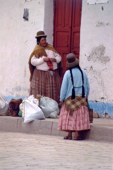 Curahuara de Carangas, indiennes