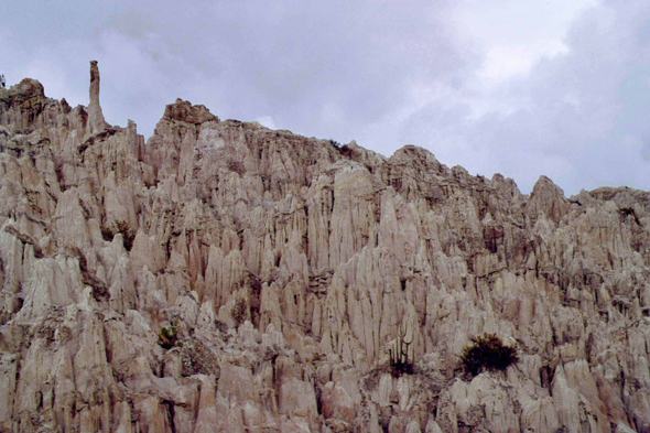 La Paz, vue de la vallée de la Lune