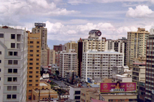 La ville moderne de La Paz