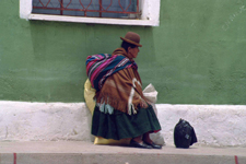 Habitante de Curahuara de Carangas