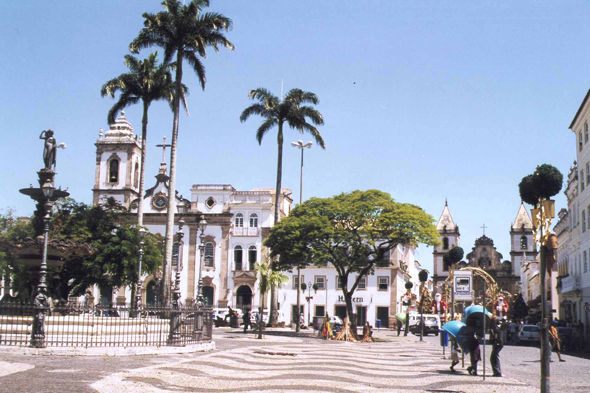 Brésil, Salvador de Bahia, Terreiro de Jesus