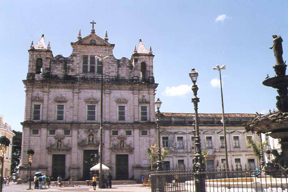 Brésil, Salvador de Bahia, catedral Basilica