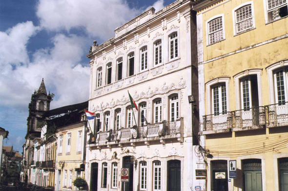 Salvador de Bahia, une rue dans le Pelourinho