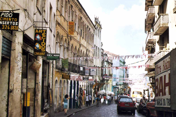 Brésil, Salvador de Bahia, Rua de Taboao