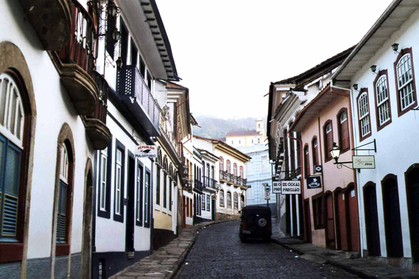 Brésil, Ouro Preto, Rua Parana