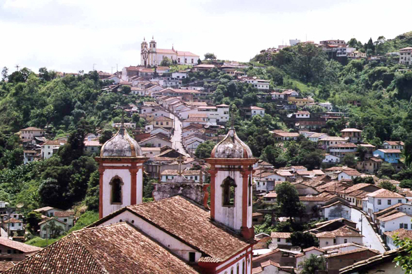 La ville d'Ouro Preto