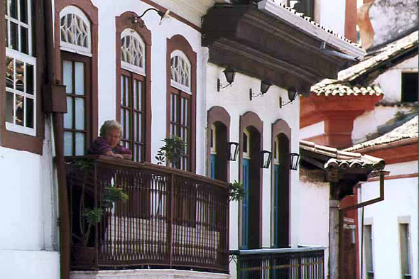 La ville d'Ouro Preto au Brésil