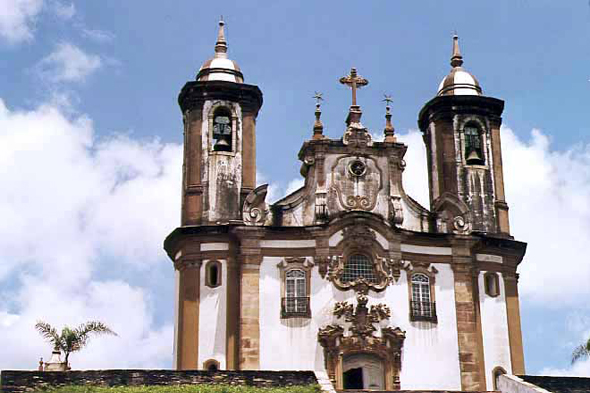 Ouro Preto, église NS do Carmo, Brésil