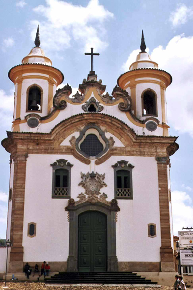 Brésil, Mariana, église NS do Carmo