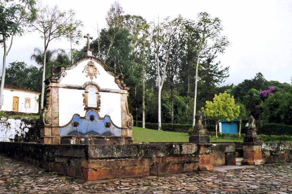 Tiradentes, fontaine Charafiz de Sao José, Brésil