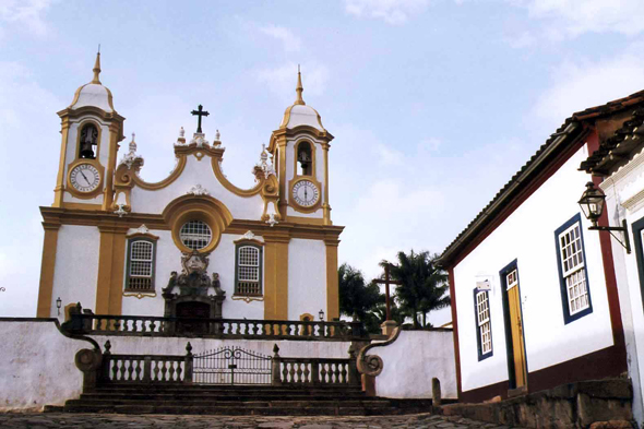 Village de Tiradentes, église Matriz de Santo Antônio