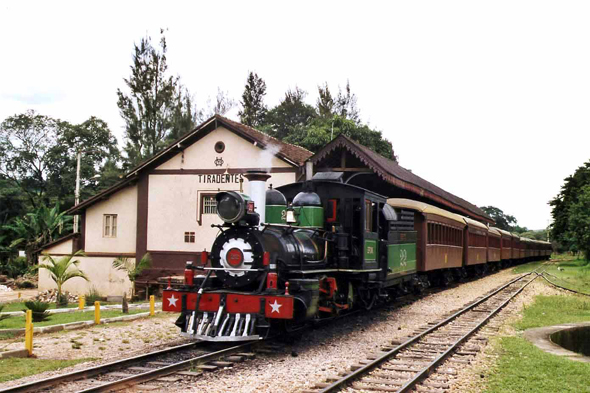 Un vieux train à Tiradentes