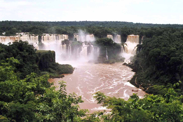 Les splendides chutes d'Iguaçu