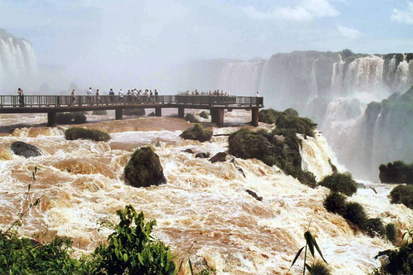Iguacu, chutes Salto Santa Maria, Brésil