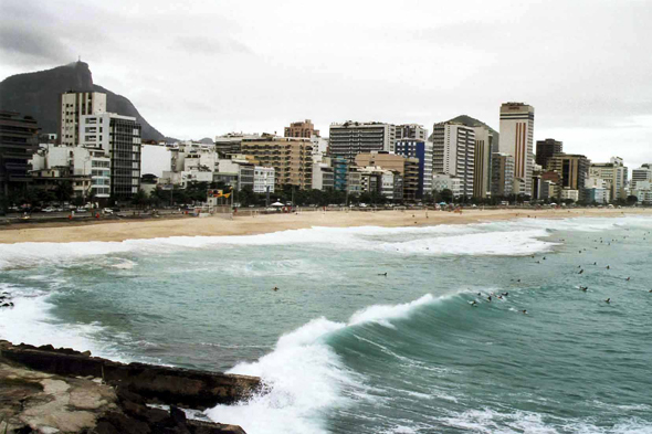 Rio de Janeiro, plage de Leblon