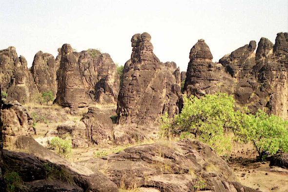 Les falaises de Sindou