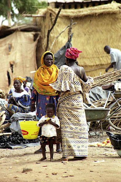 Ouagadougou, marché typique