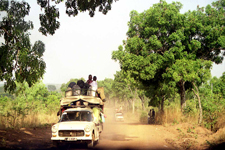 Taxi-brousse du Burkina Faso