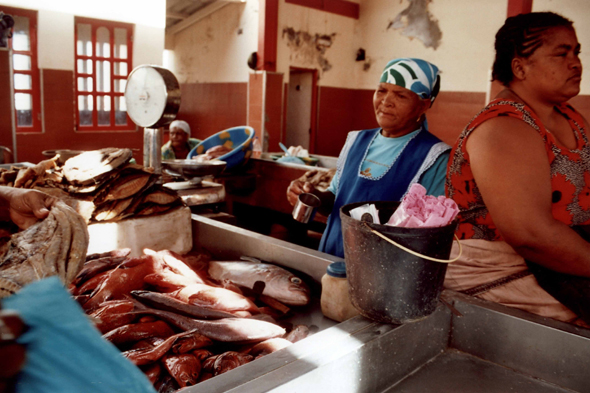 Mindelo, marché aux poissons