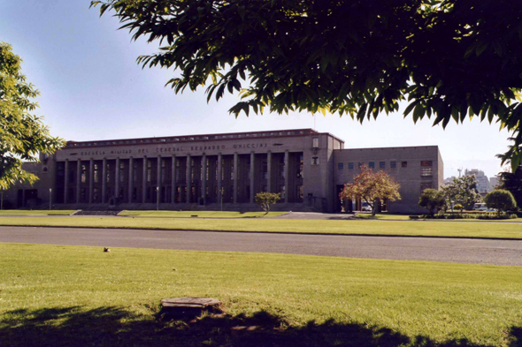 Santiago du Chili, école militaire