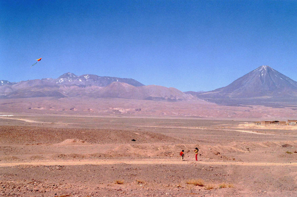 Licancabur, cerf-volant