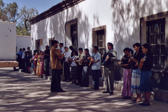 San Pedro de Atacama, évangelistes