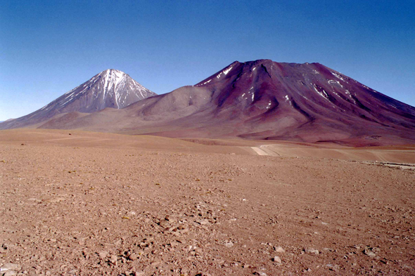 Chili, volcan Juriques