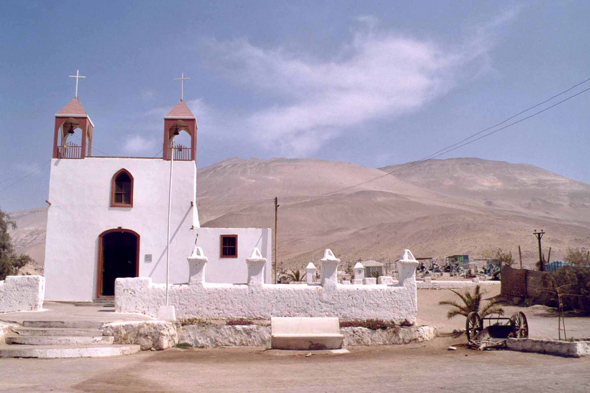 Poconchile, église San Geronimo