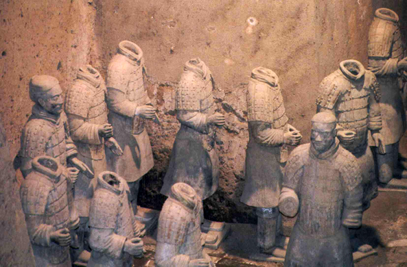 Xian, Armée de Terre Cuite, Chine