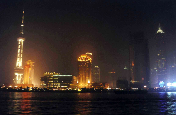 Shanghai, Pudong, nuit