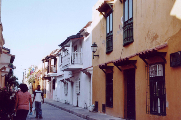 Carthagène, rue, maison