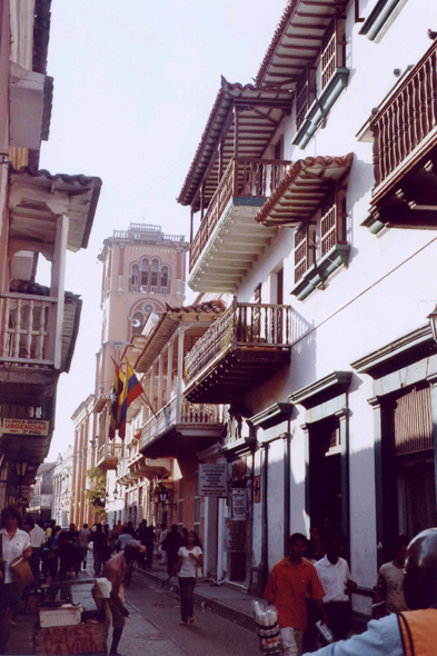 Colombie, Carthagène, rue