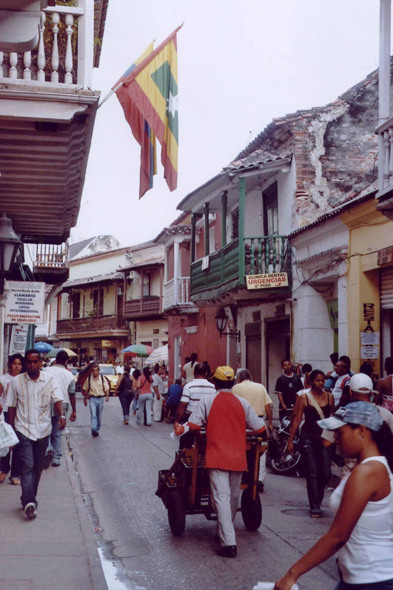 Rue de Carthagène, Colombie