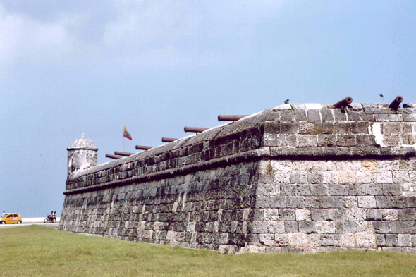 Carthagène, Colombie, muraille