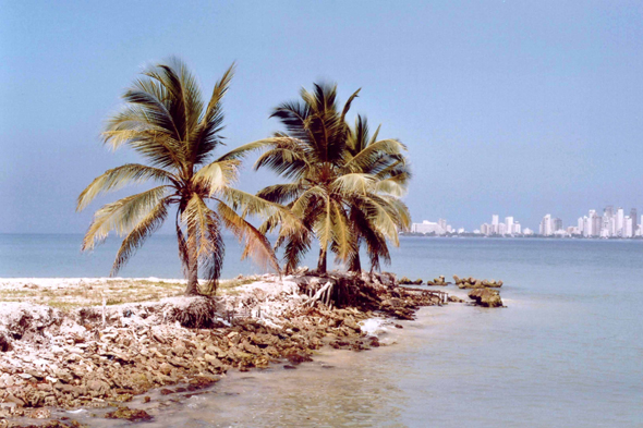 Carthagène, plage Playa Blanca