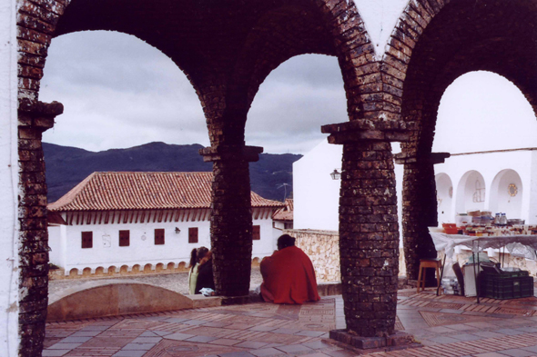 Village de Guatavita, arcade, Colombie