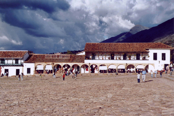 Colombie, Villa de Leyva, Plaza Major