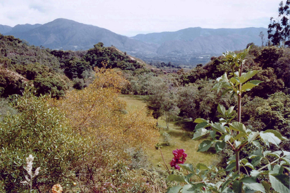 Paysage, Villa de Leyva, Colombie